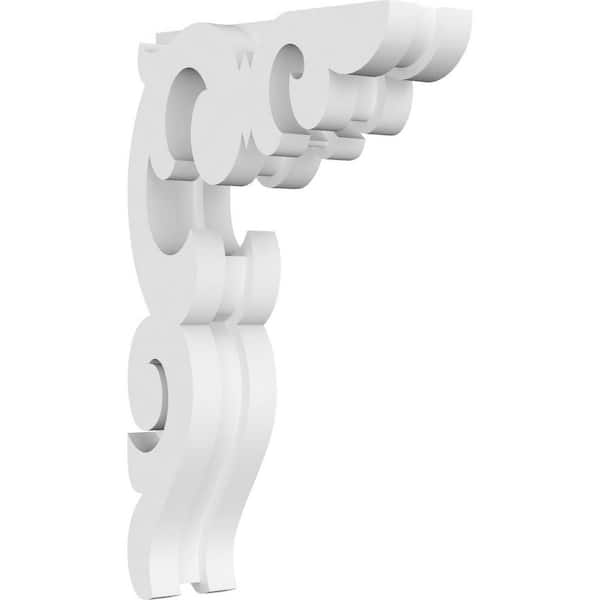 Ekena Millwork Kendall 1.5 in. W x 9 in. H x 5.5 in. D Signature Urethane Polyurethane Corbel
