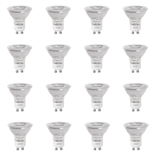 Feit Electric 35-Watt Equivalent (3000K) MR16 GU10 Dimmable LED Flood Light Bulb, Warm White (12-Pack)