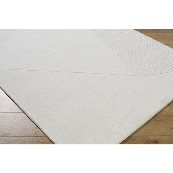 Taraash TRH-2308 5 ft. x 7 ft. Gray Handmade, Area Rug