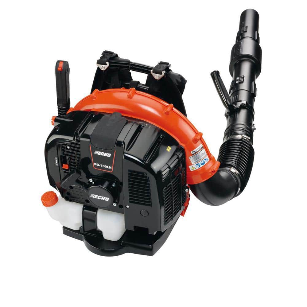 ECHO 214 MPH 535 CFM 63.3 cc Gas 2-Stroke Low Noise Backpack Leaf Blower with Hip Throttle -  PB-760LNH