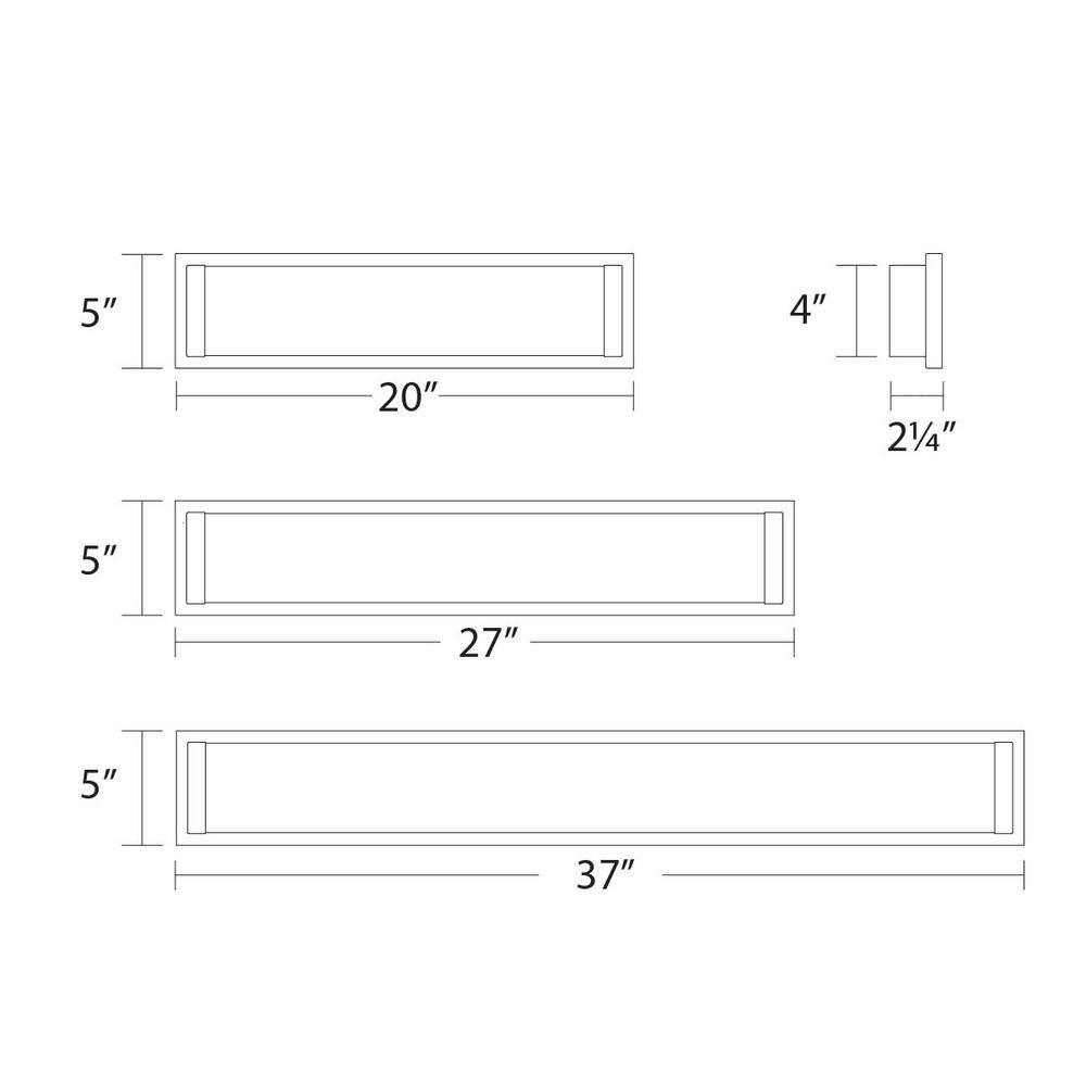 Brushed Nickel 20" Dimmable LED Bath Bar