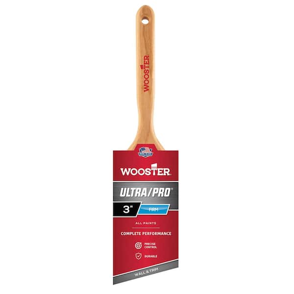 Wooster 3 in. Nylon/Polyester Ultra/Pro Firm Angle Sash Brush