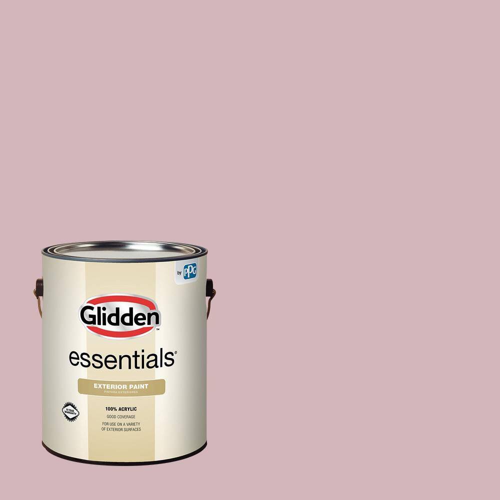 1 gal. PPG1048-4 Rose Stain Flat Exterior Paint price history on PriceWatchPro