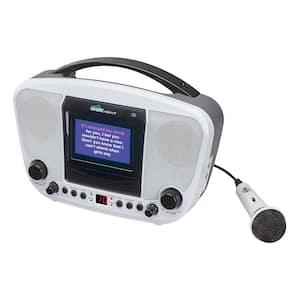 CD+G Karaoke Machine with 4.3" TFT Color Monitor