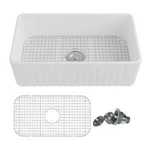 Ceramic - Farmhouse Kitchen Sinks - Kitchen Sinks - The Home Depot