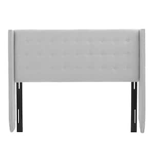 Noble House Florence Light Grey Full/Queen Headboard 8268 - The Home Depot