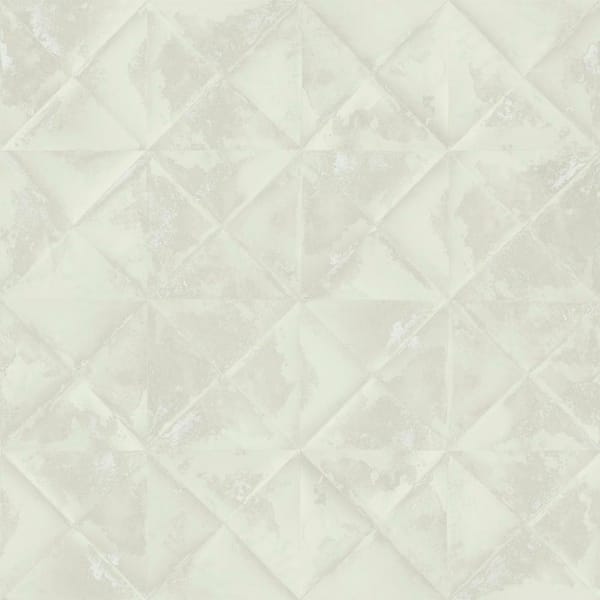 RoomMates 28.18 sq. ft. Reclaimed Tin Diamond Peel and Stick Wallpaper