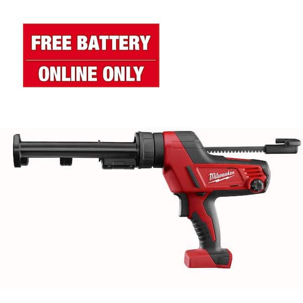 M18 18V Lithium-Ion Cordless 10 oz. Caulk and Adhesive Gun (Tool-Only)