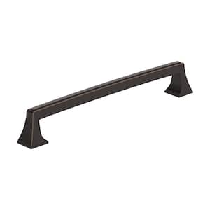 Mulholland 8 in. (203 mm) Center-to-Center Oil Rubbed Bronze Cabinet Bar Pull (1-Pack)