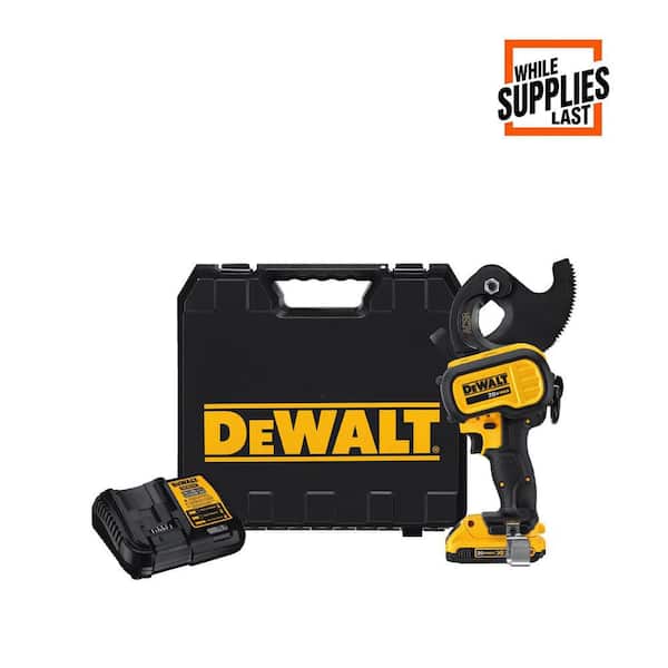 20V MAX Cordless ACSR Cable Cutting Tool, (1) 20V 2.0Ah Battery, and Charger
