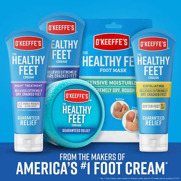 3oz. Healthy Feet Exfoliating Foot Cream (5-Pack)