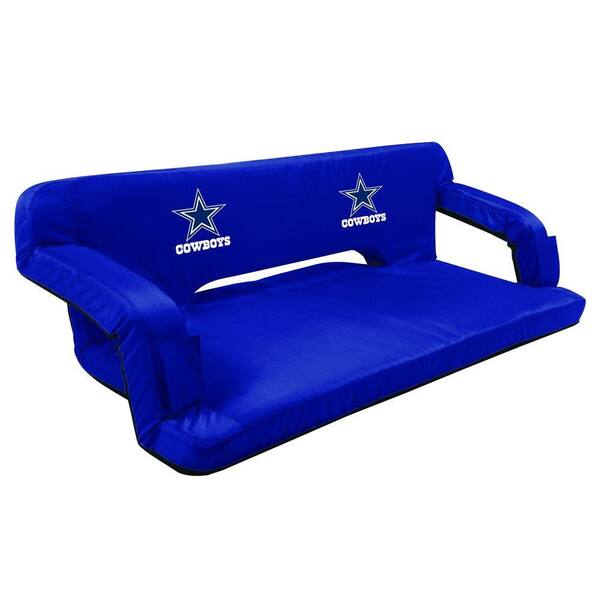 Picnic Time Dallas Cowboys Navy Reflex Travel Couch