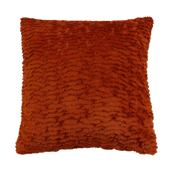 ruffle throw pillow