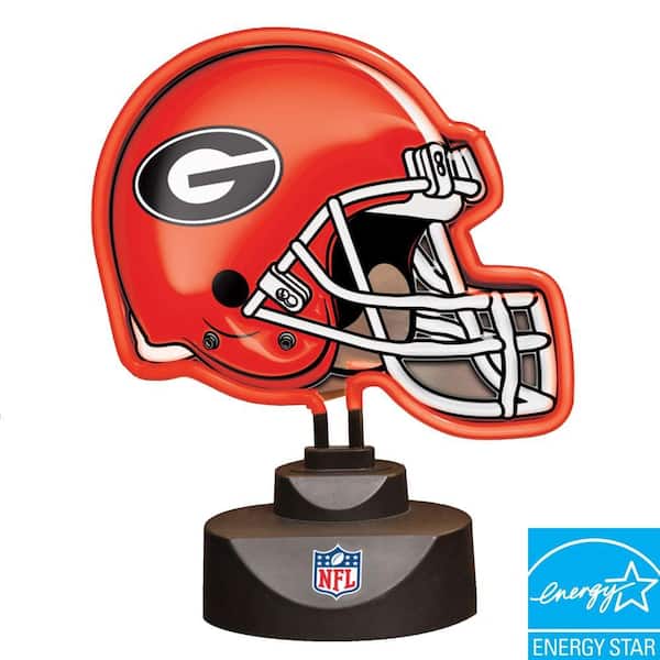 The Memory Company NCAA 8 in. Neon Helmet Lamp - Georgia Bulldogs