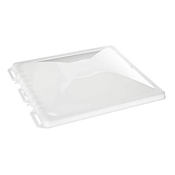 Heng J291RWH-C Replacement Jensen Vent Cover, Hinged - White