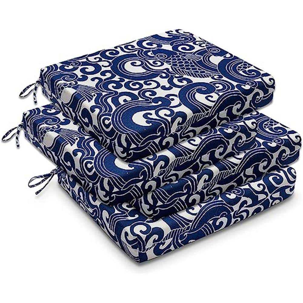 18.5 in. x 16 in. x 3 in. Outdoor Chair Cushions Patio Cushions for Outdoor