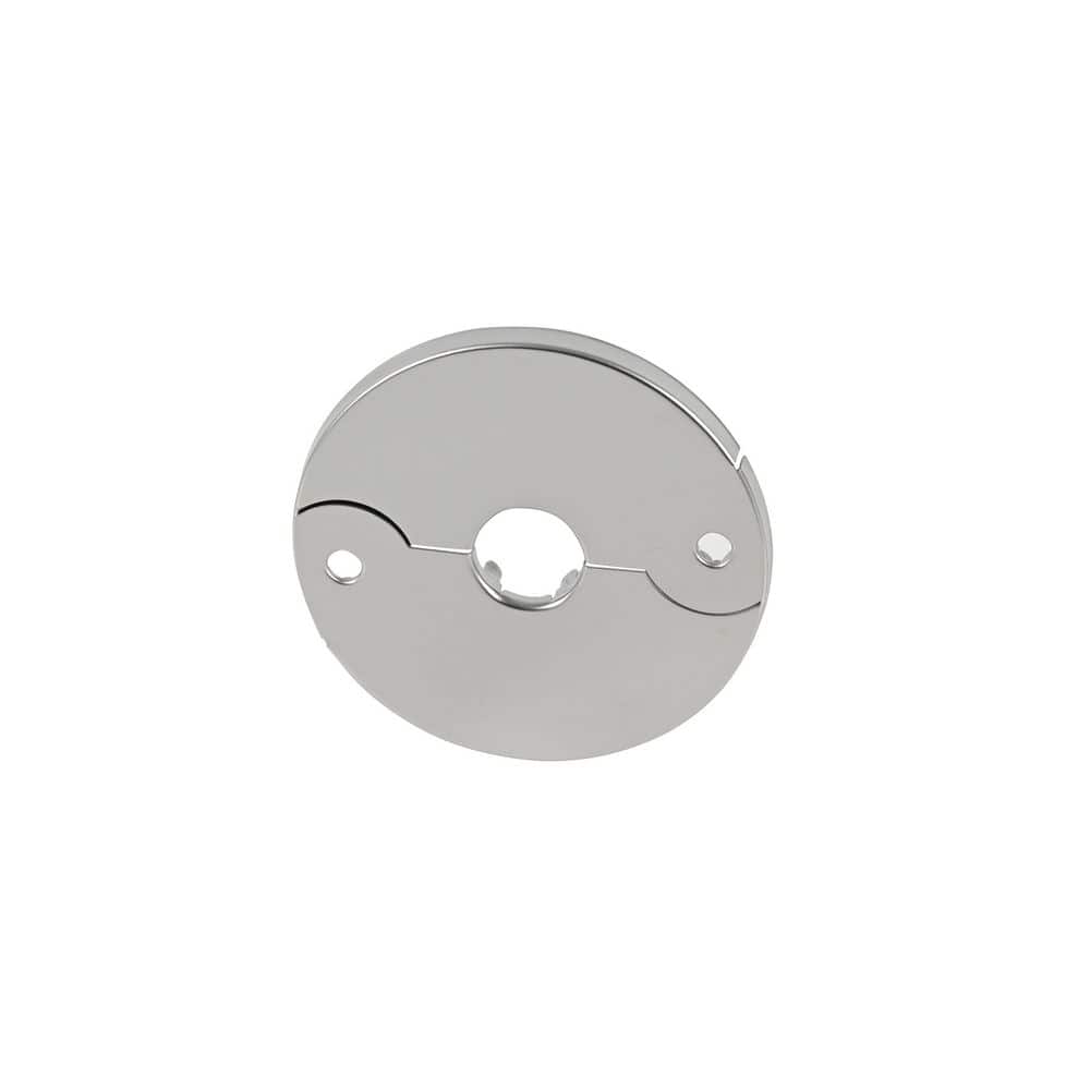 1/2 in. Copper Tube Size Split Flange Escutcheon Plate in Chrome-Plated Steel price history on PriceWatchPro