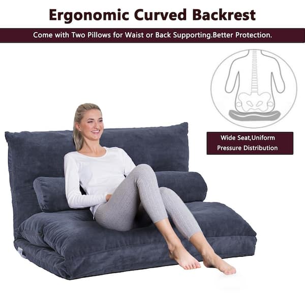 Floor Cushions Rectangular Sofa Back Cushion Soft Backrest Waist