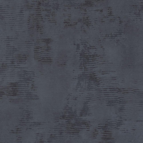 Unbranded Exposed Black Rough Plain Design Non-Woven Non-Pasted Matte Wallpaper (Covers 57 sq.ft.)