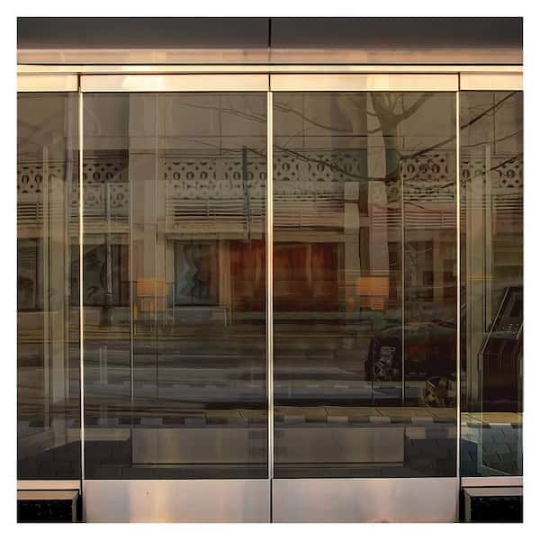 30 in. x 49 ft. S05 Heat Control Daytime Privacy One Way Mirror Silver