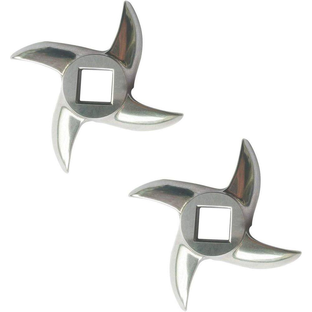 Meat Grinder Blade with Square Hole Size 13mm/0.52 in. for #22 Grinders, SS420 Stainless Steel Knife Cutter price history on PriceWatchPro