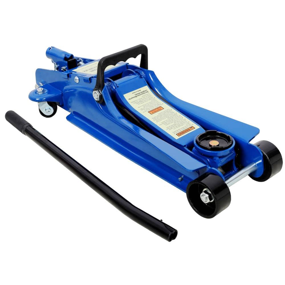 "2.5 Ton Low Profile, Heavy-Duty Steel Racing Floor Jack with Single Piston Lift Pump, Lifting Range 3.5""-14.50""" price history on PriceWatchPro