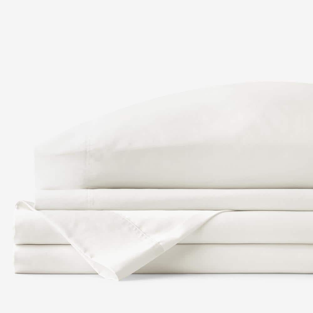 Company Cotton Crème Wrinkle-Free Sateen Queen Sheet Set price history on PriceWatchPro
