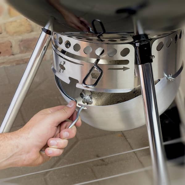 Weber Original Kettle Premium 22 in. Charcoal Grill in Copper with