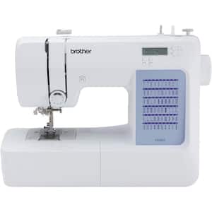 60-Stitch Computerized Sewing Machine with Built-in Accessory Storage
