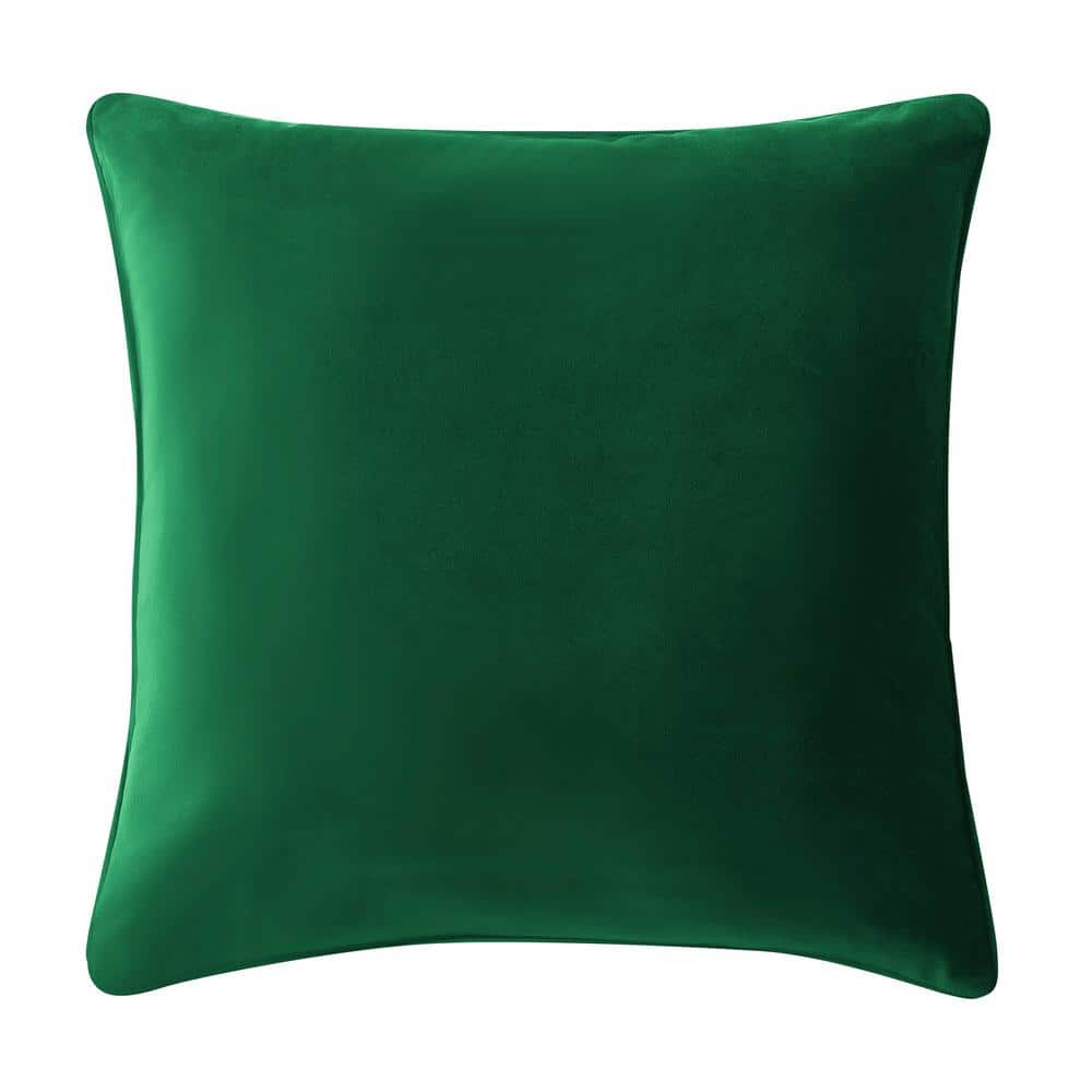 Velvet Soft Soild Square Throw Pillow Covers, Pack of 2 - Multi-Color