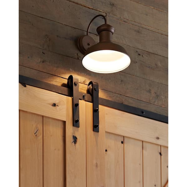 Fredricksburg 1-Light Weathered Copper Outdoor 15.875 in. Wall Lantern Sconce