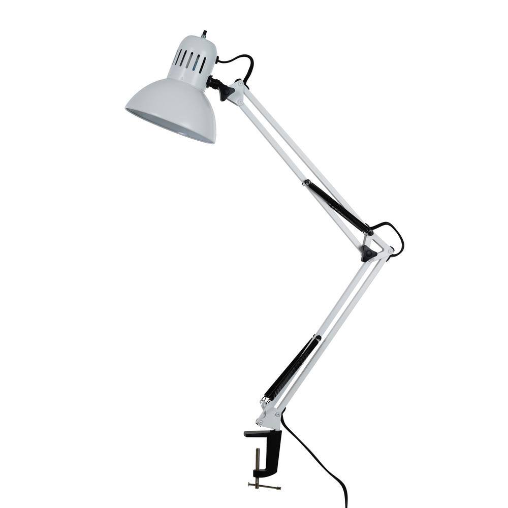 Swing Arm Desk Lamp, Clamp On Desk Lamp Home Depot