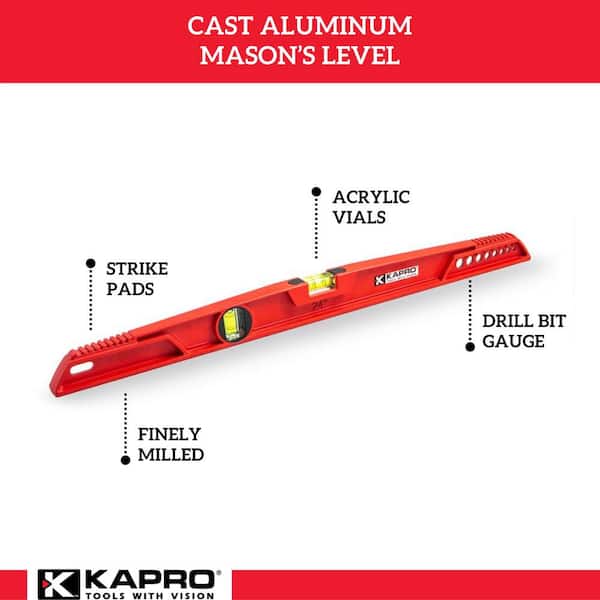 32 in. Topcast Mason Cast Level
