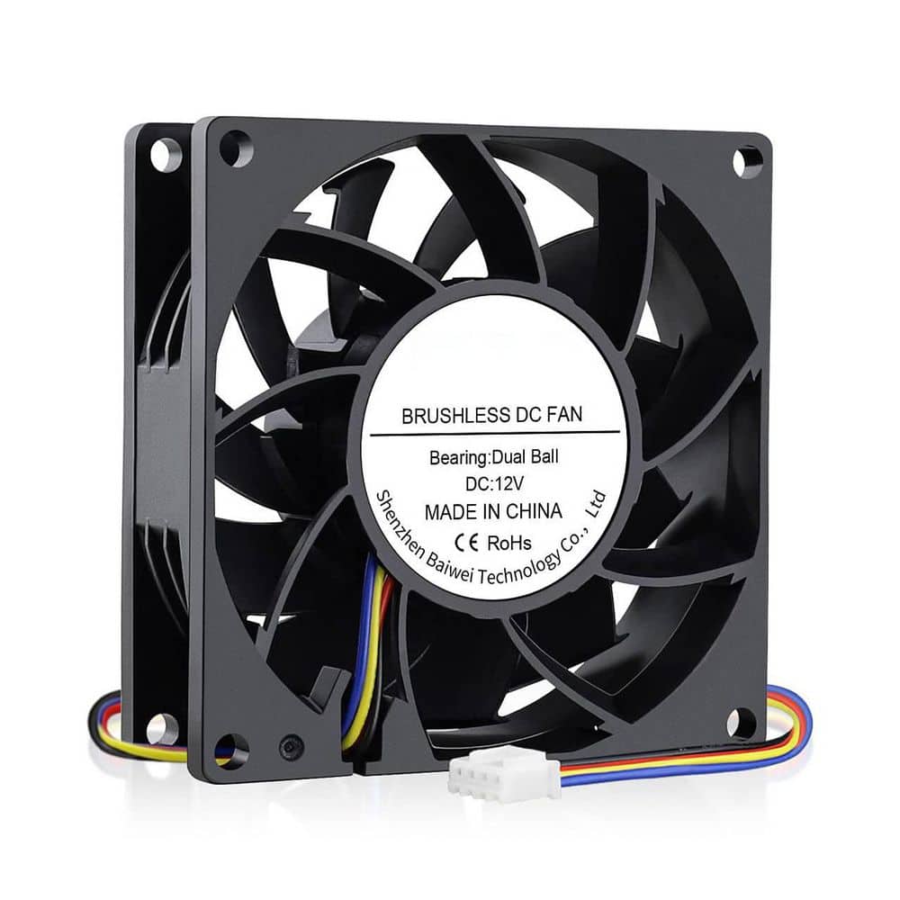 Yichuhaoxi PC Computer Case Fan PWM 12-Volt 4-Pin Fan High