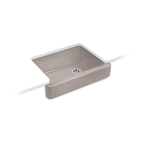Whitehaven 29.5 in. Undermount Cast Iron Single-Bowl Farmhouse Kitchen Sink