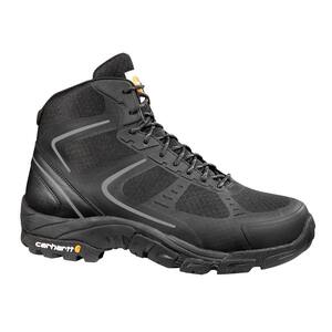 black polishable work boots