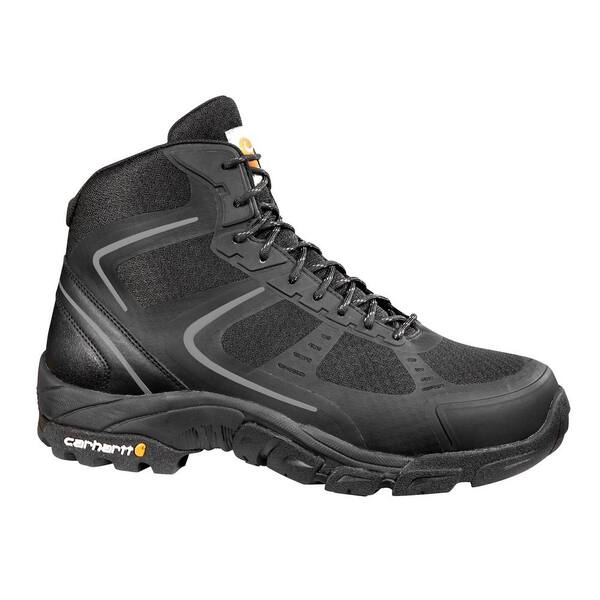 Carhartt Men's Lightweight 6'' Work Boots - Steel Toe - Black Size 13(W)