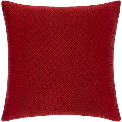 decorative red pillows