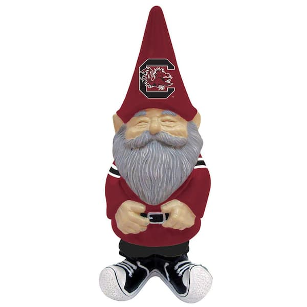 Evergreen University of South Carolina 11 in. Garden Gnome