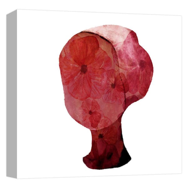 PTM Images Flower Mind'' Canvas Abstract Wall Art 15 in. x 15 in.