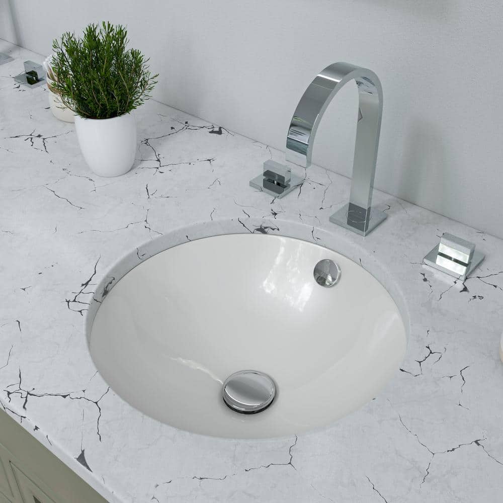 Polished Chrome Gooseneck 6.19" Widespread Bathroom Faucet
