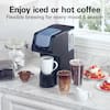 Hamilton Beach FlexBrew 1-Cup Black Single Serve Coffeemaker with Removable  Water Reservoir 49948 - The Home Depot