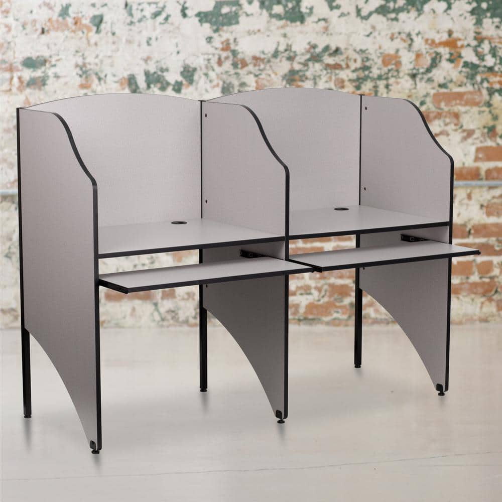 Nebula Grey Study Carrels
