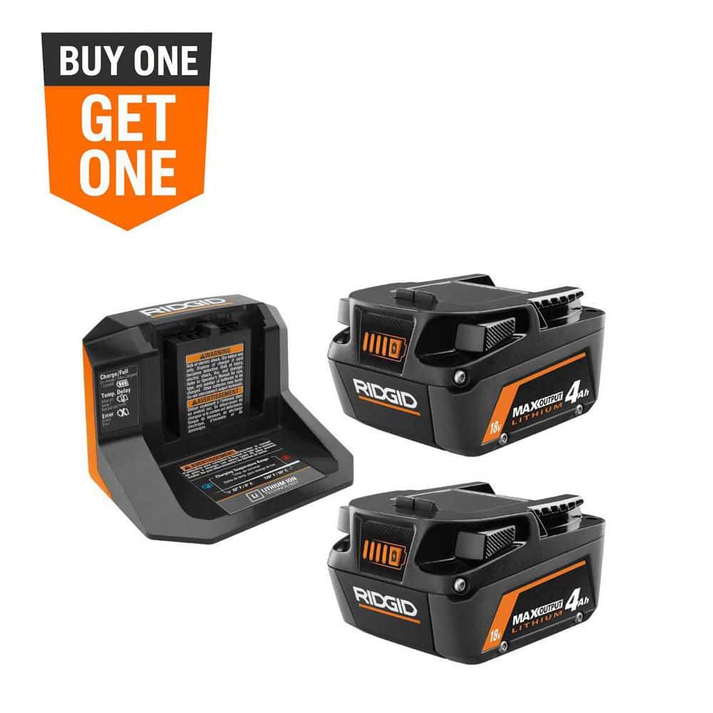 18V MAX Output Starter Kit with (2) 4.0 Ah Batteries and Charger price history on PriceWatchPro