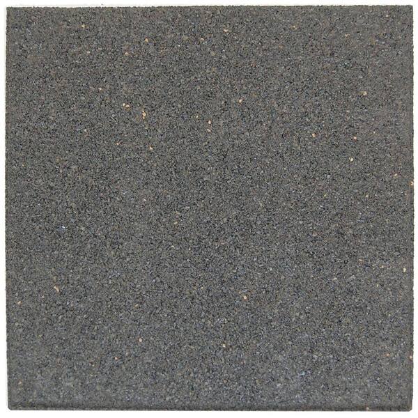Envirotile 18 in. x 18 in. Flat Profile, Grey (4-Pack)-DISCONTINUED