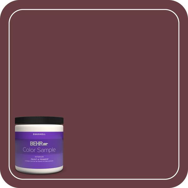 BEHR PREMIUM PLUS 8 oz. #T14-11 Imperial Jewel Eggshell Enamel Interior Paint & Primer Color Sample