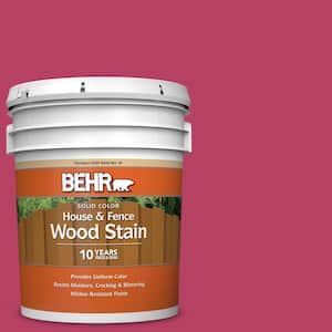 5 gal. #P130-7 Glamorous Solid Color House and Fence Exterior Wood Stain