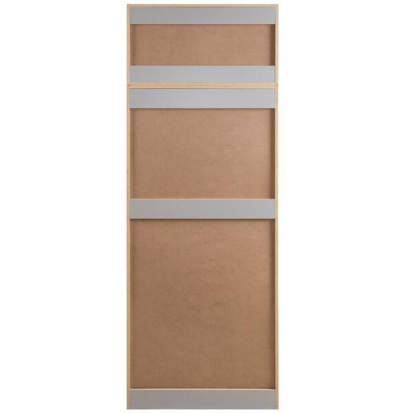 Cambridge Shaker Ready-to-Assemble 33x90x24.5 in. Double Oven Cabinet w/ 2 Soft Close Doors & 1 Soft Close Door in White Cambridge Shaker Ready-to-Assemble 33x90x24.5 in. Double Oven Cabinet w/ 2 Soft Close Doors & 1 Soft Close Door in White