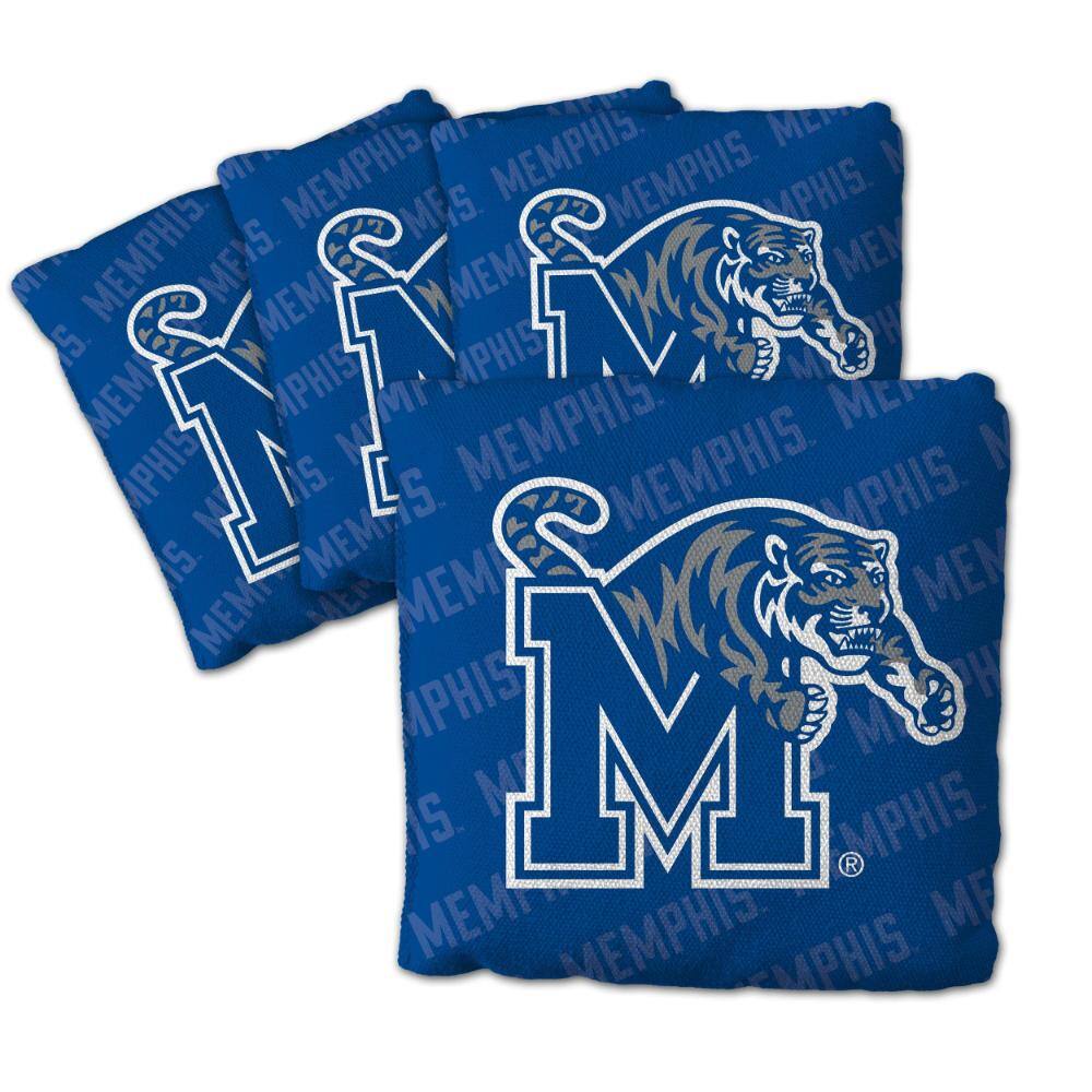 Memphis Tigers Blue Bean Bags 4pk product image for price tracking