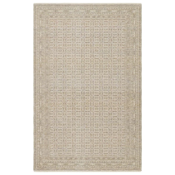 Jaipur Living Cadellin Brown 9 ft. x 12 ft. 6 in. Geometric Area Rug